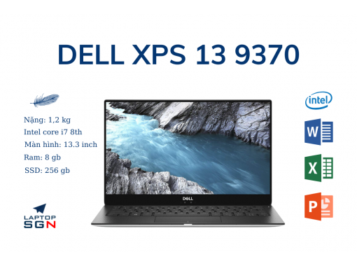 Dell XPS 9370 mỏng nhẹ chạy mượt