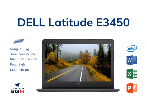 Dell Latitude E3450 laptop văn phòng